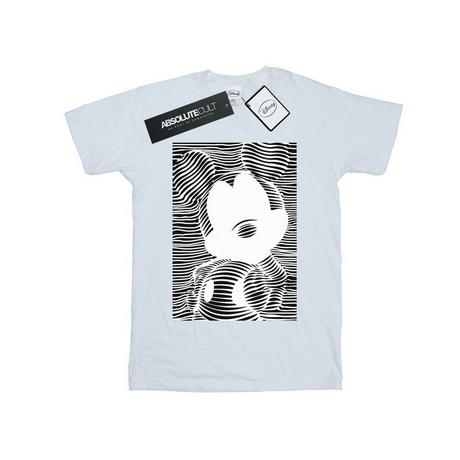 Disney Mickey Mouse Wavy Lines T-Shirt  