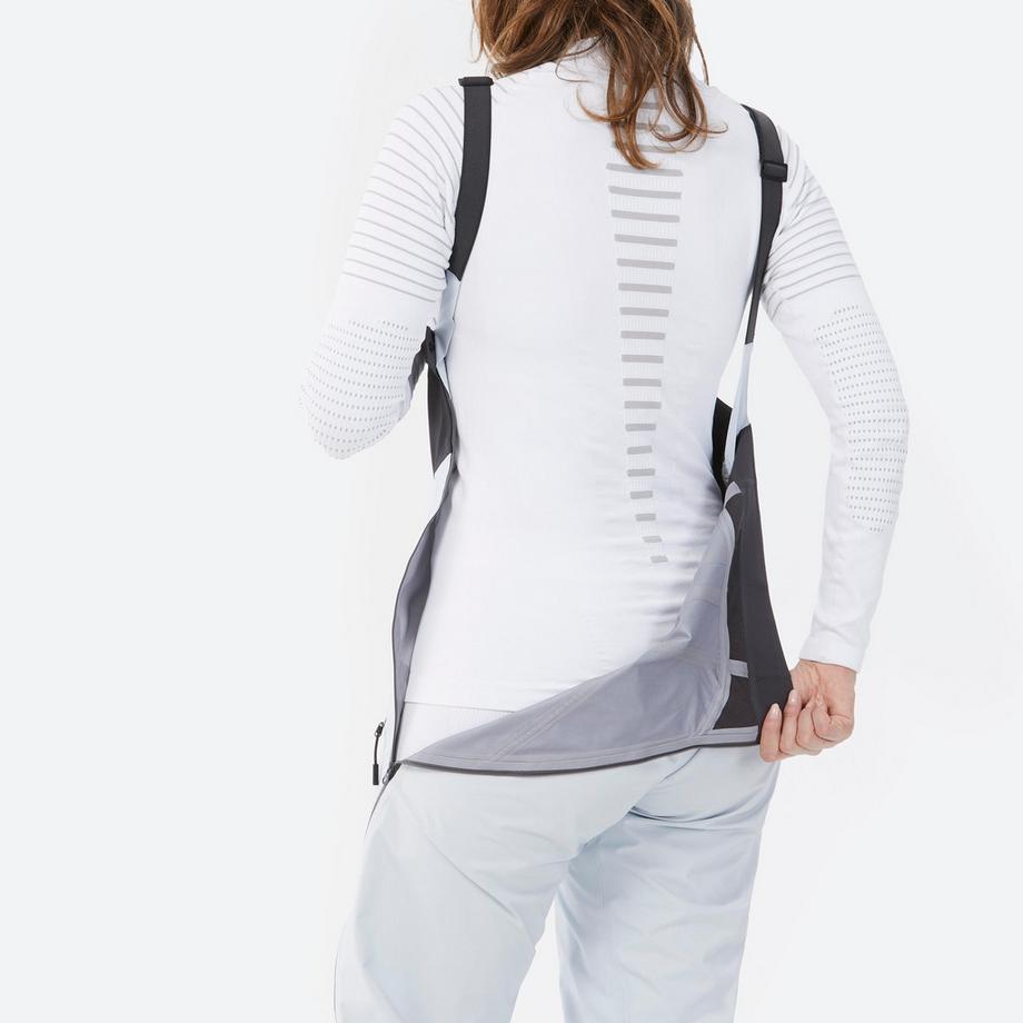 WEDZE  Pantaloni da sci a salopette donna estremamente impermeabili poliammide 