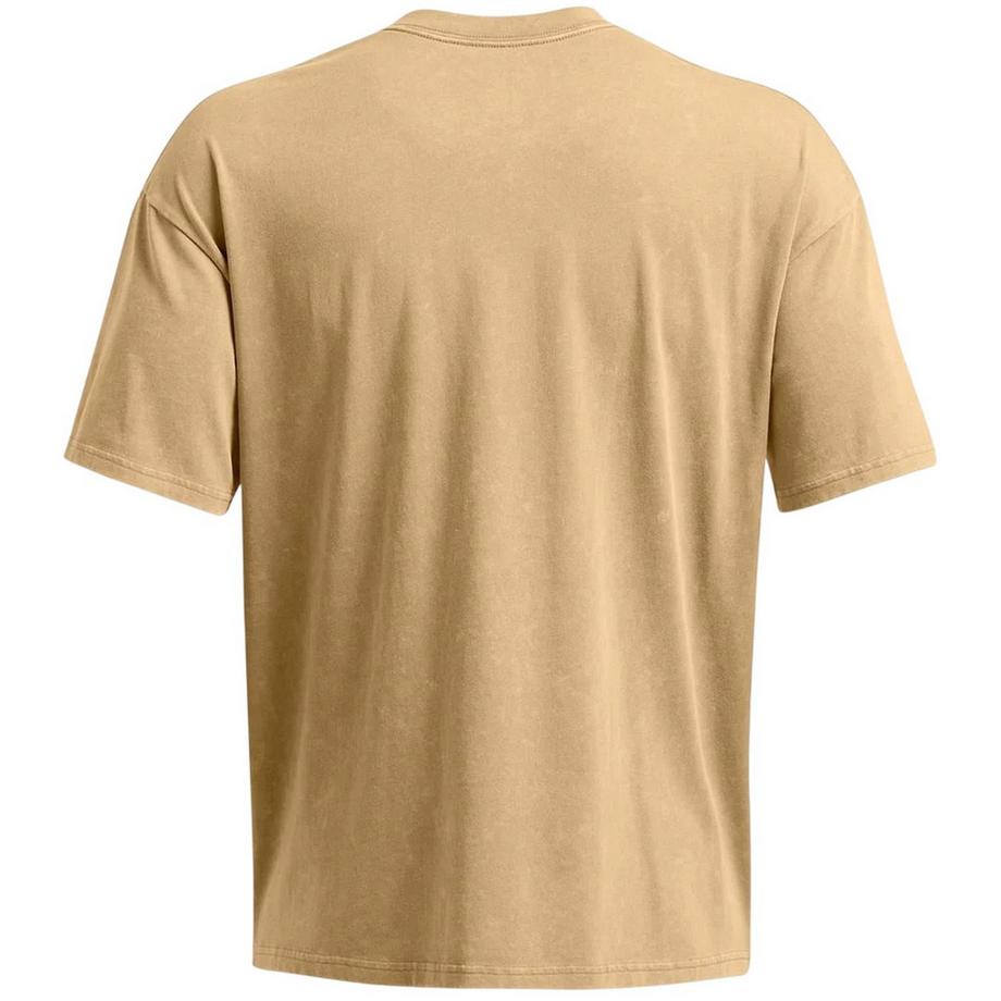 UNDER ARMOUR T-Shirt, Logo, Gewaschen, Übergroß  