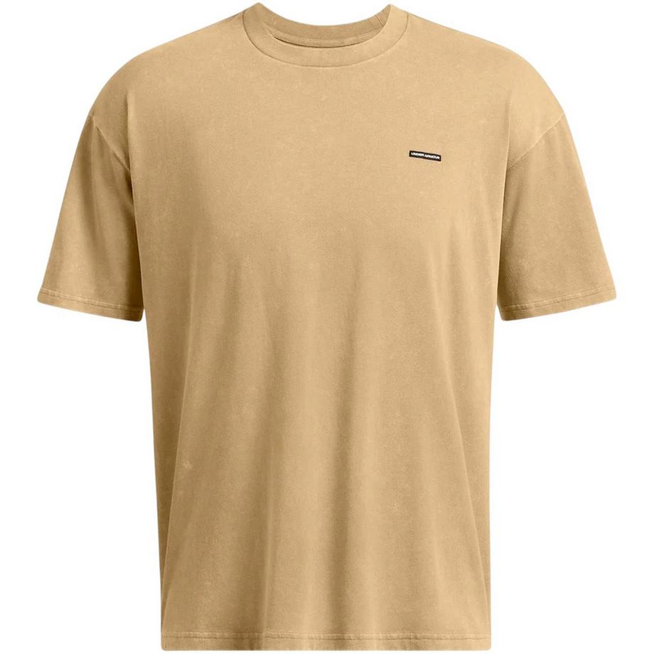 T-Shirt, Logo, Gewaschen, Übergroß
