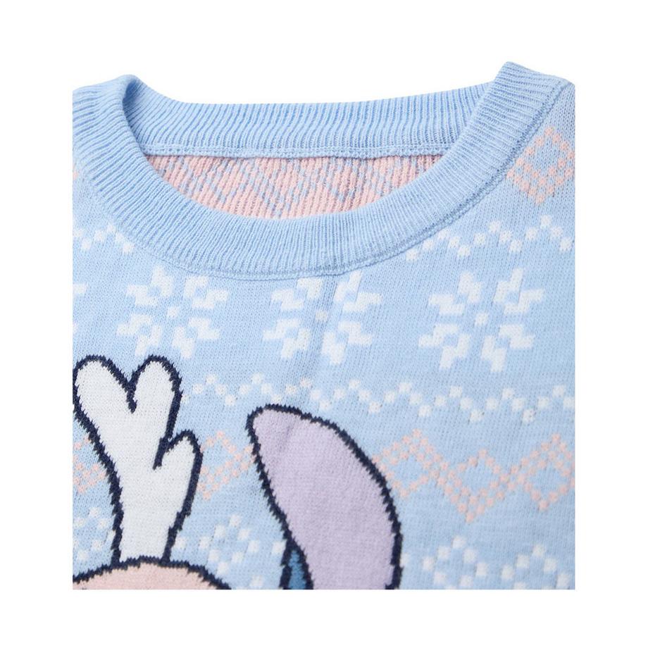 Lilo & Stitch Maglione Natale Cucitura  