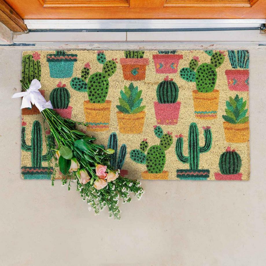 B2X Paillasson coco cactus  