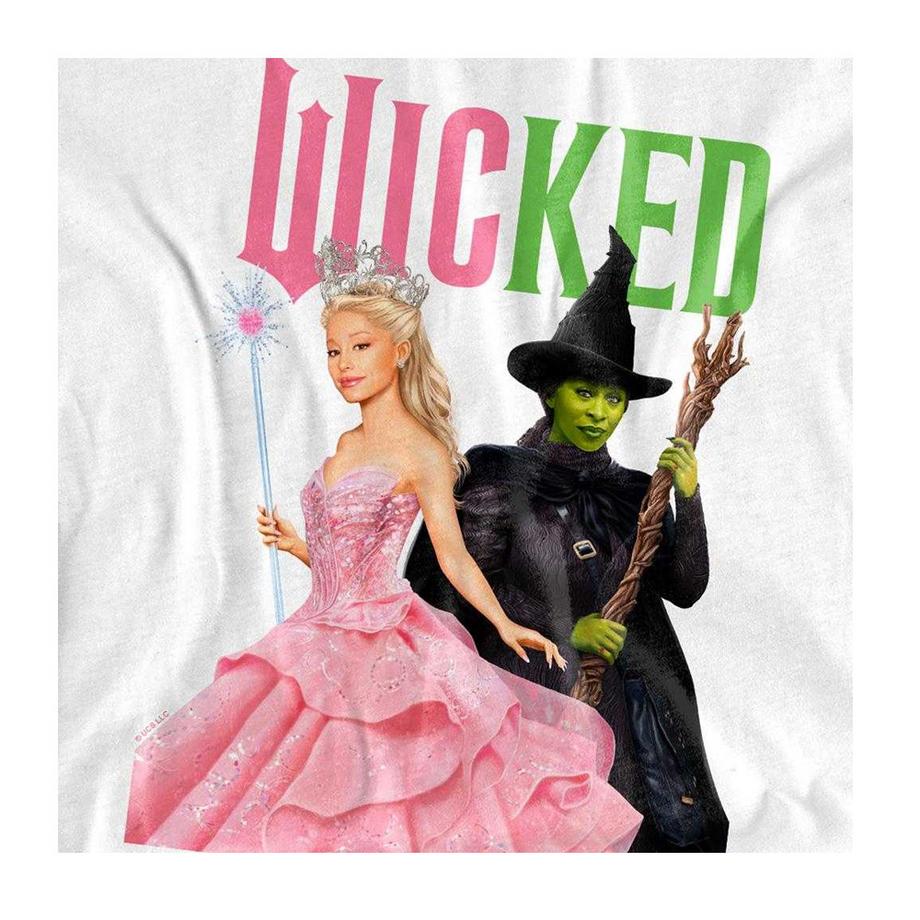 Wicked  T-ShirtMotif Elphaba Et Glinda Motiftyle Sorcière 