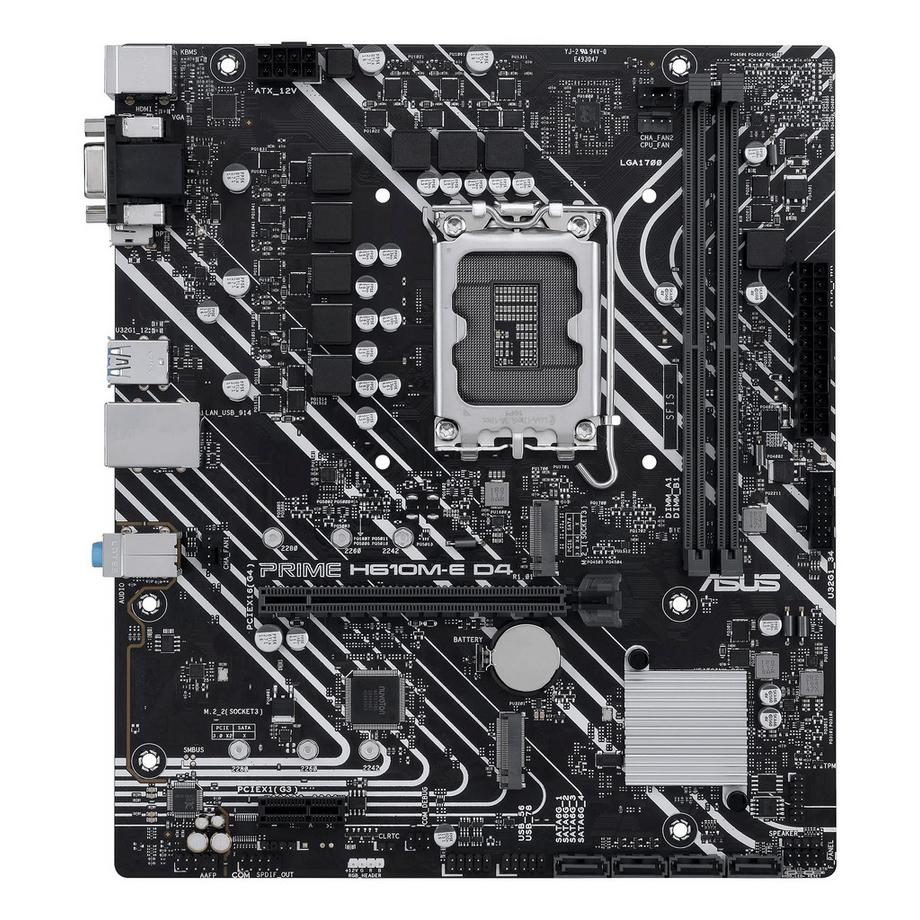 ASUS  PRIME H610M-E D4-CSM Intel H610 LGA 1700 micro ATX 