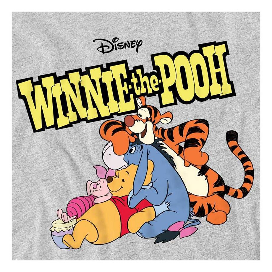 Winnie the Pooh  T-ShirtMotiftyle Logo Rétro Friends 