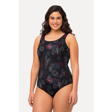 Maillot de bain sans bonnets moulés, méduses, fronces