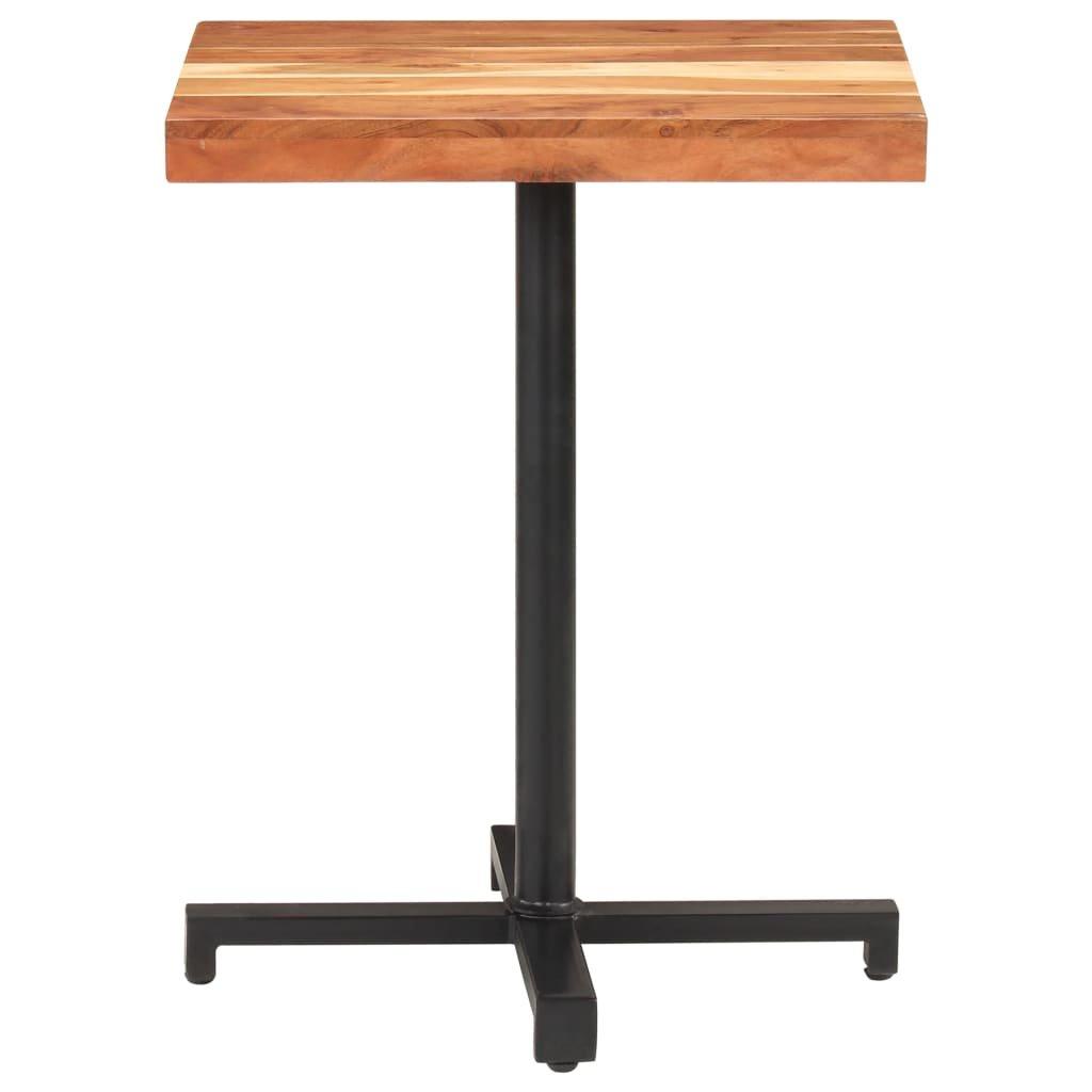 VidaXL Table de bistro bois d'acacia  