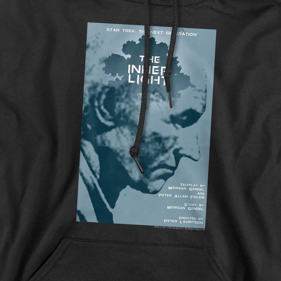 Star Trek The Next Generation Season 5 Episode 25 Felpa con cappuccio  