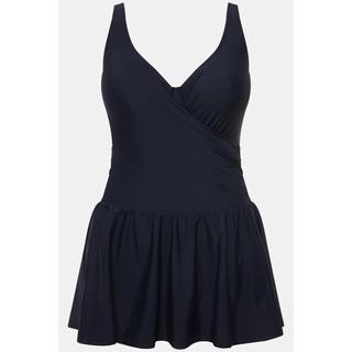 Ulla Popken Badekleid Bügel Softcups Raffungen Recycelt  