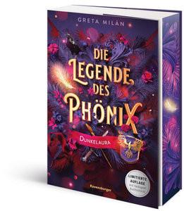 Die Legende des Phönix, Band 1: Dunkelaura Milán, Greta; Phatt, Katt (Umschlaggestaltung) Couverture rigide 