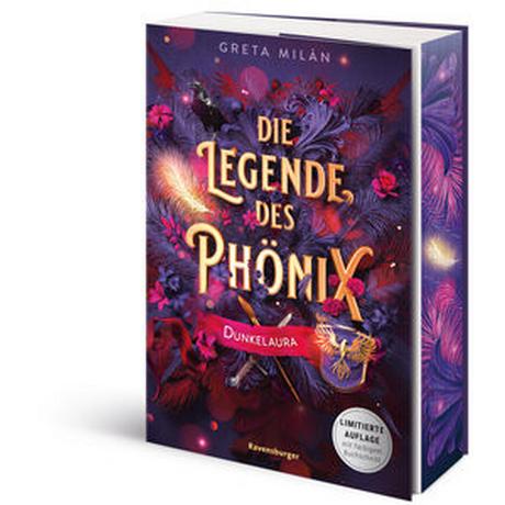 Die Legende des Phönix, Band 1: Dunkelaura Milán, Greta; Phatt, Katt (Umschlaggestaltung) Couverture rigide 