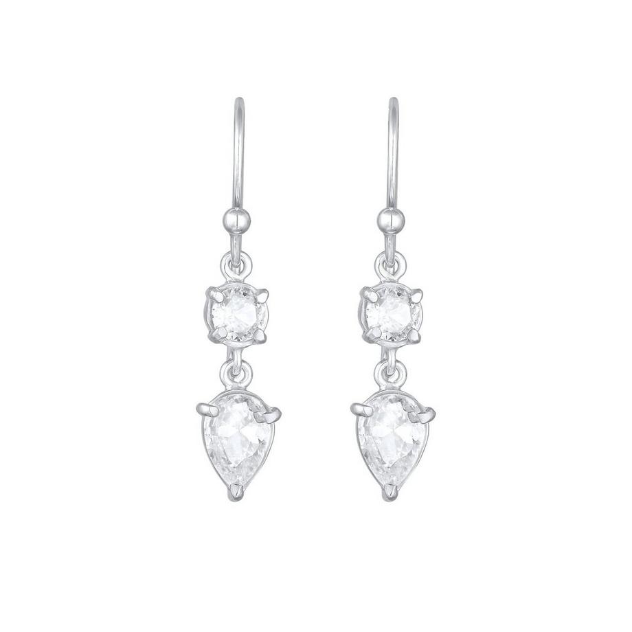 Elli  Ohrringe Tropfen Solitär Zirkonia 