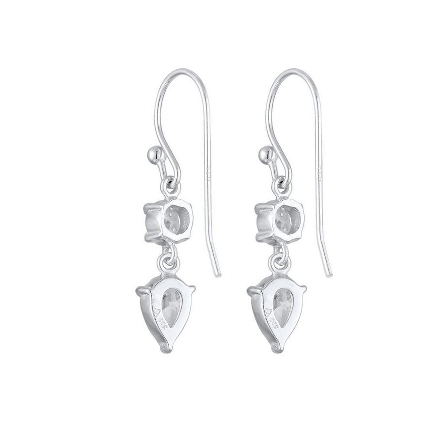 Elli  Ohrringe Tropfen Solitär Zirkonia 