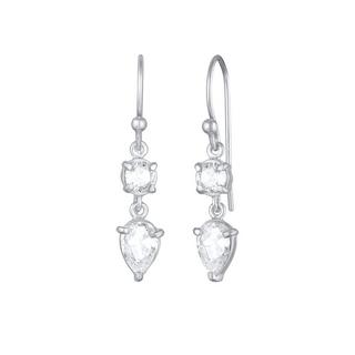 Elli  Ohrringe Tropfen Solitär Zirkonia 