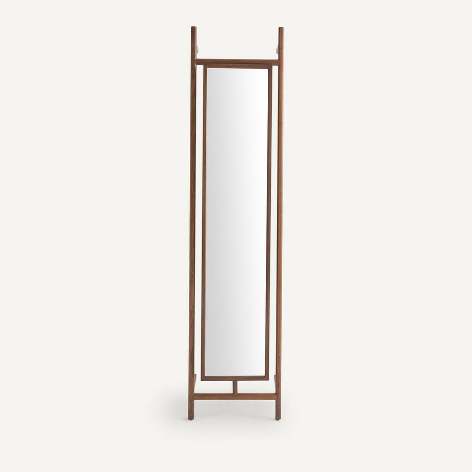 AM.PM Drehbarer Spiegel für begehbare Schränke in Nussbaum und Rory-Furnier  