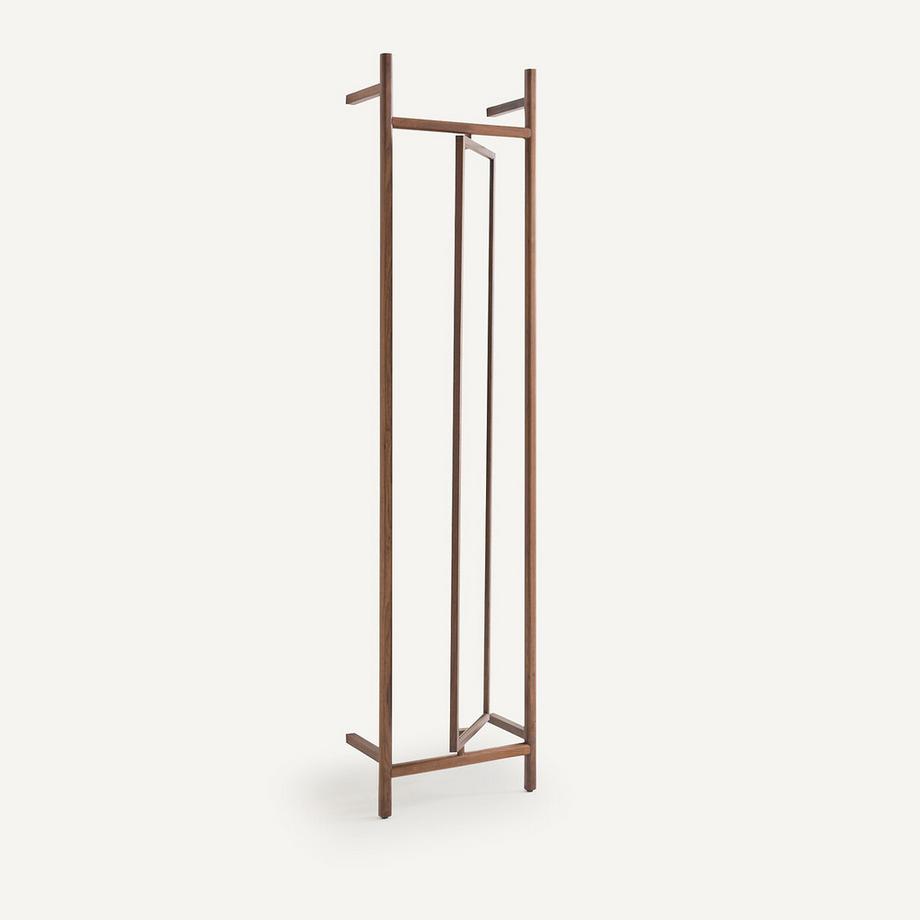 AM.PM Drehbarer Spiegel für begehbare Schränke in Nussbaum und Rory-Furnier  