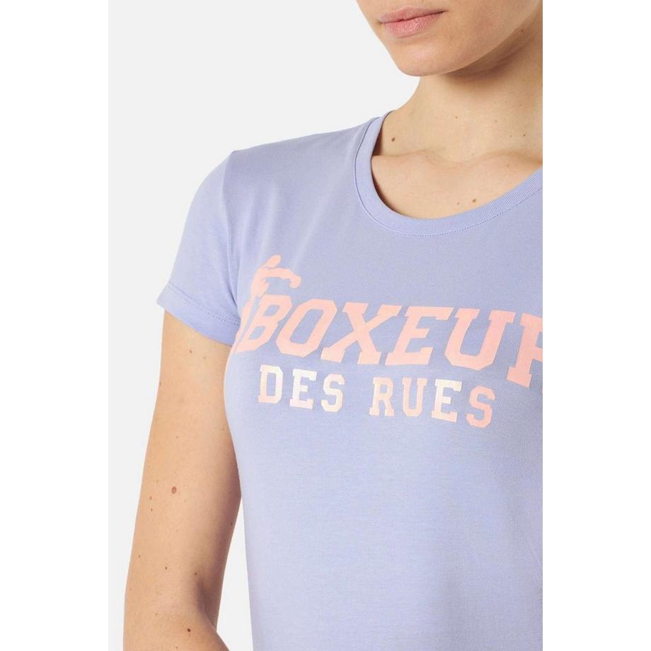 BOXEUR DES RUES Basic T-Shirt Frontlogo  