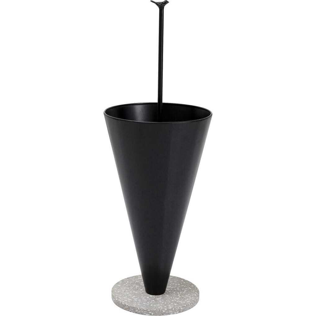 KARE Design Porte-parapluies Singing In The Rain noir  