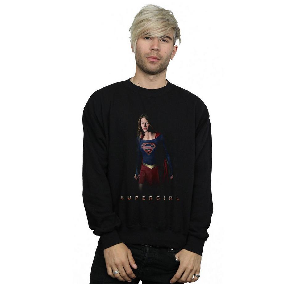 DC COMICS Supergirl Sweatshirt Col Rond  