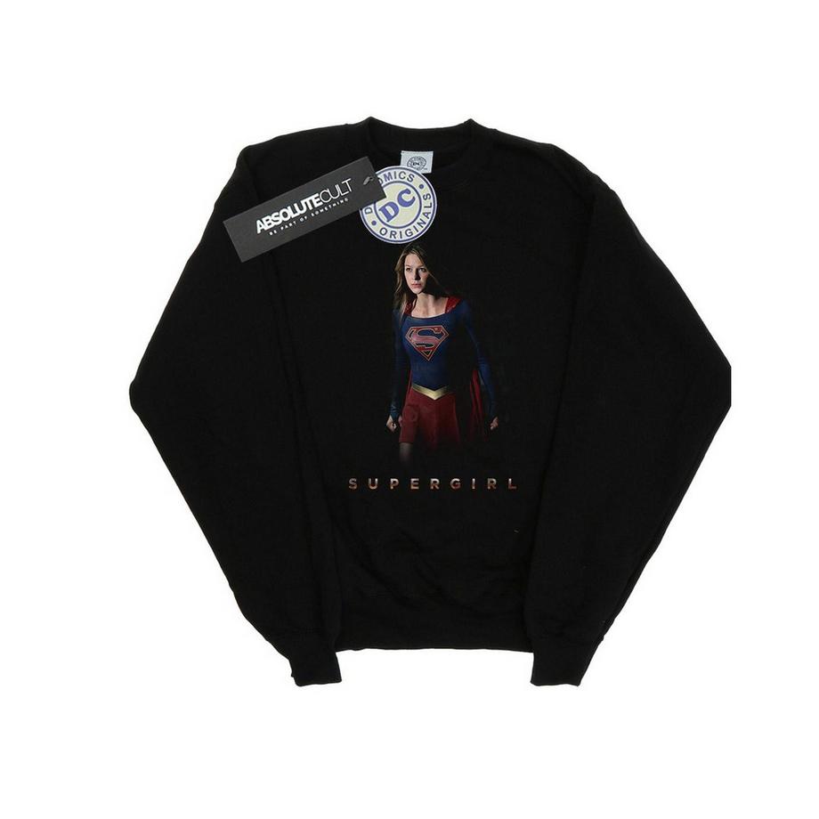DC COMICS Supergirl Sweatshirt Col Rond  