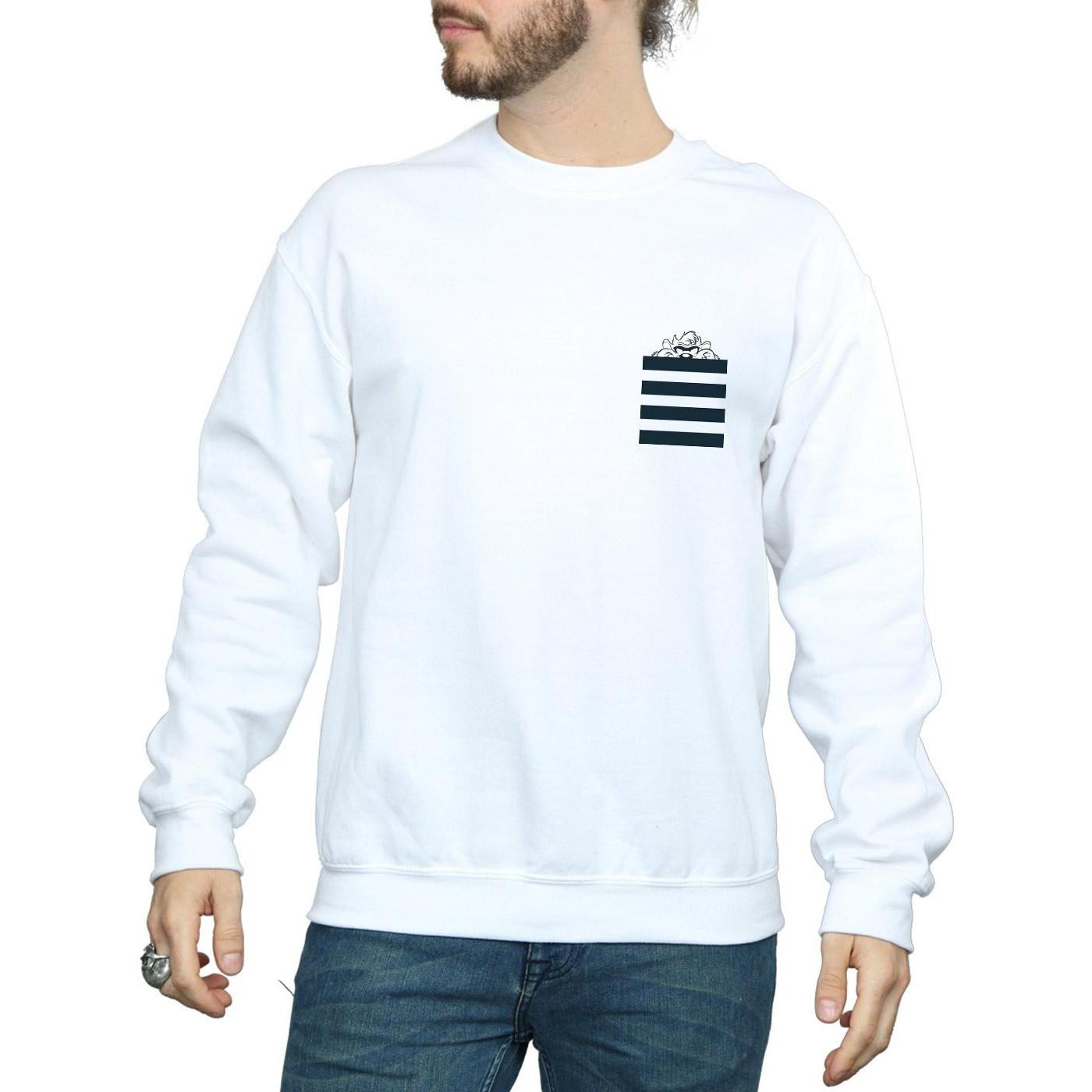 LOONEY TUNES Felpa con Stampa sul Petto  