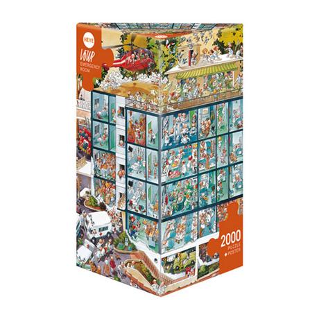 Heye  Puzzle Emergency Room (2000Teile) 