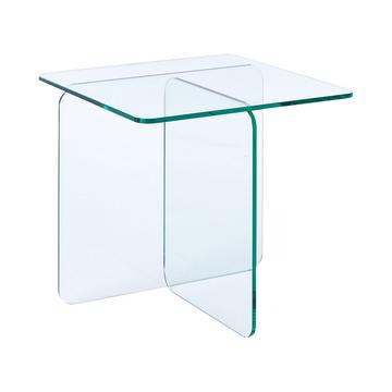 Beistelltisch aus Sicherheitsglas Minimalistisch AMISK