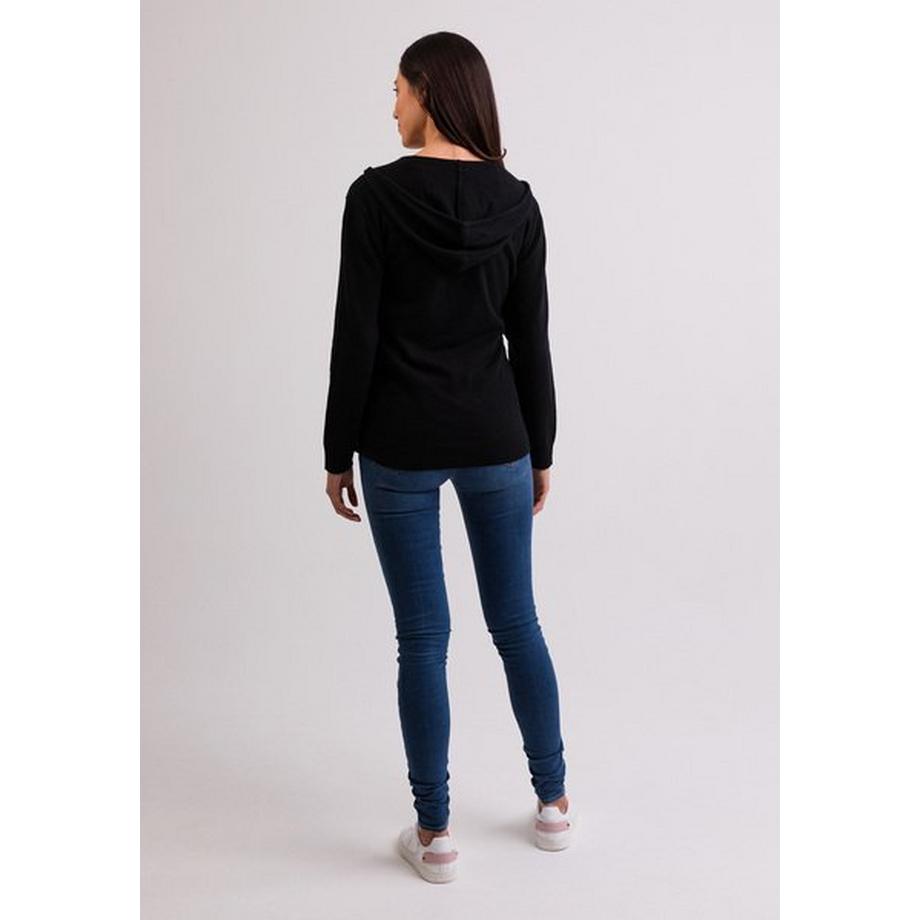 CASH-MERE.CH Sweat à capuche en cachemire  