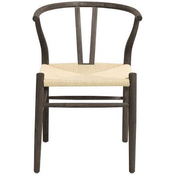 Sedia da pranzo Njord in frassino espresso