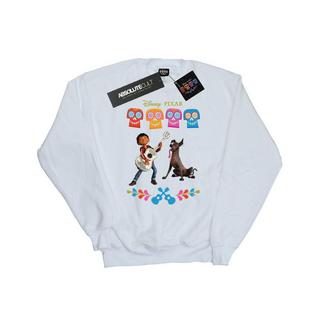 Disney Coco Stampa Slim Fit Felpa  