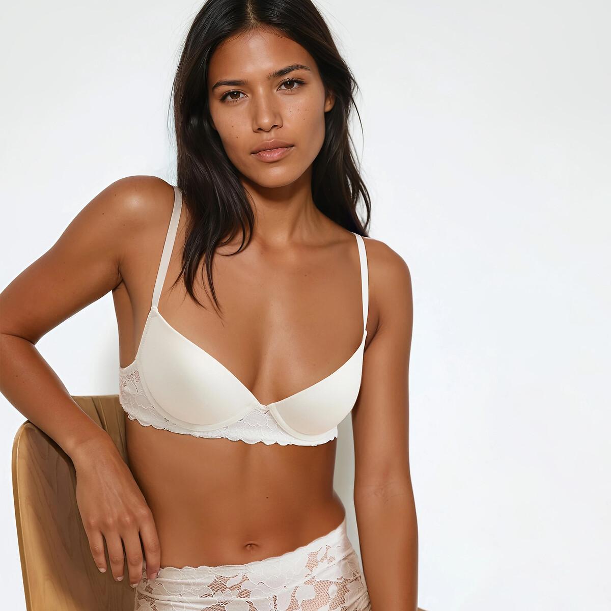 La Redoute Collections SOLANGE Pizzo Reggiseno Push-up  