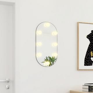 VidaXL Miroir avec lumière led verre  