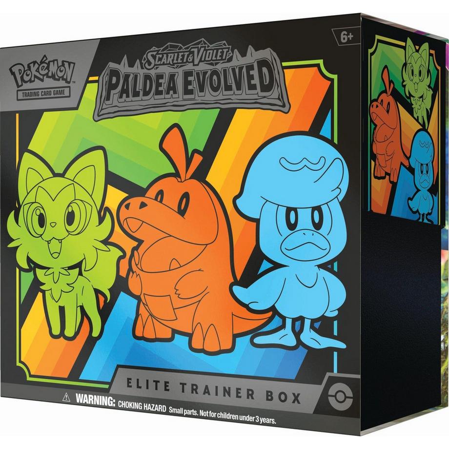 Pokémon  Entwicklungen in Paldea - Top-Trainer Box (Anglais) 