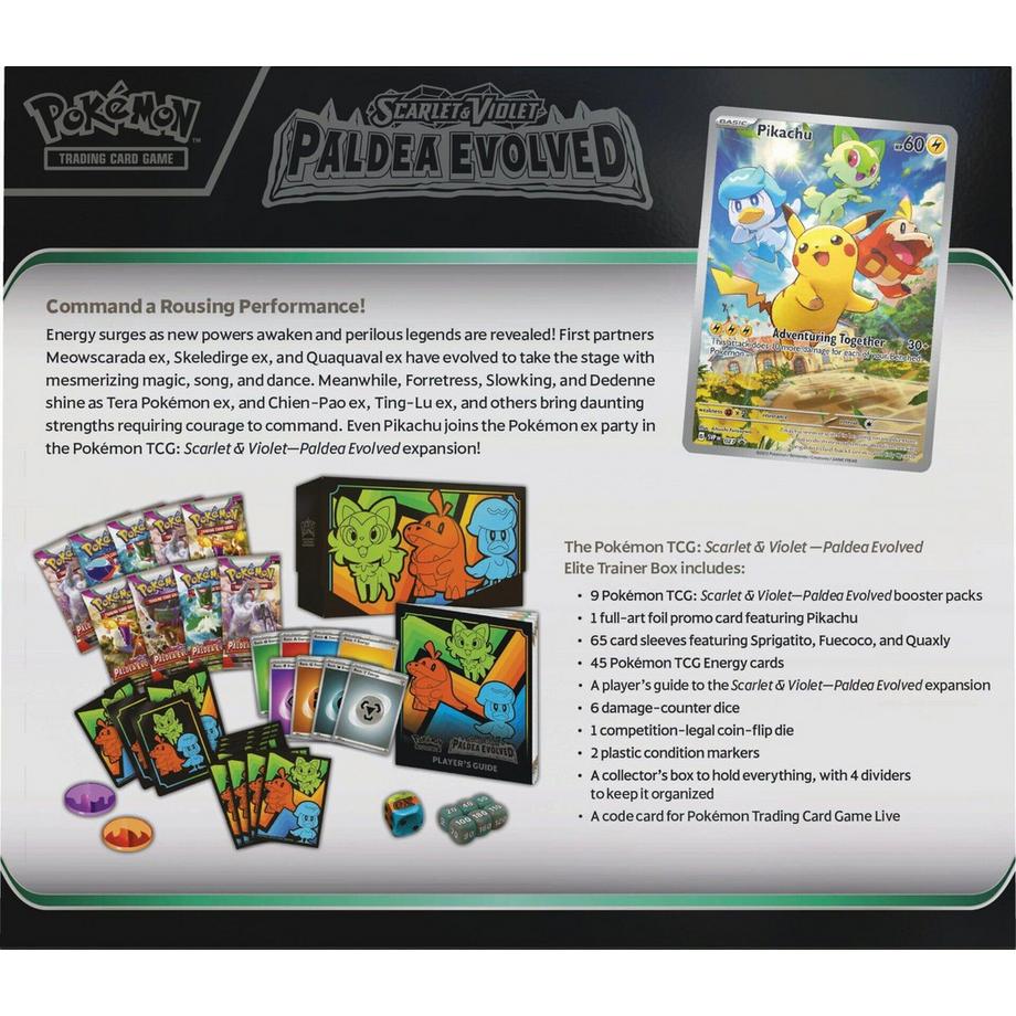 Pokémon  Entwicklungen in Paldea - Top-Trainer Box (Anglais) 