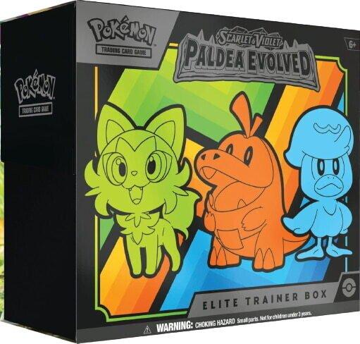 Pokémon  Entwicklungen in Paldea - Top-Trainer Box (Anglais) 