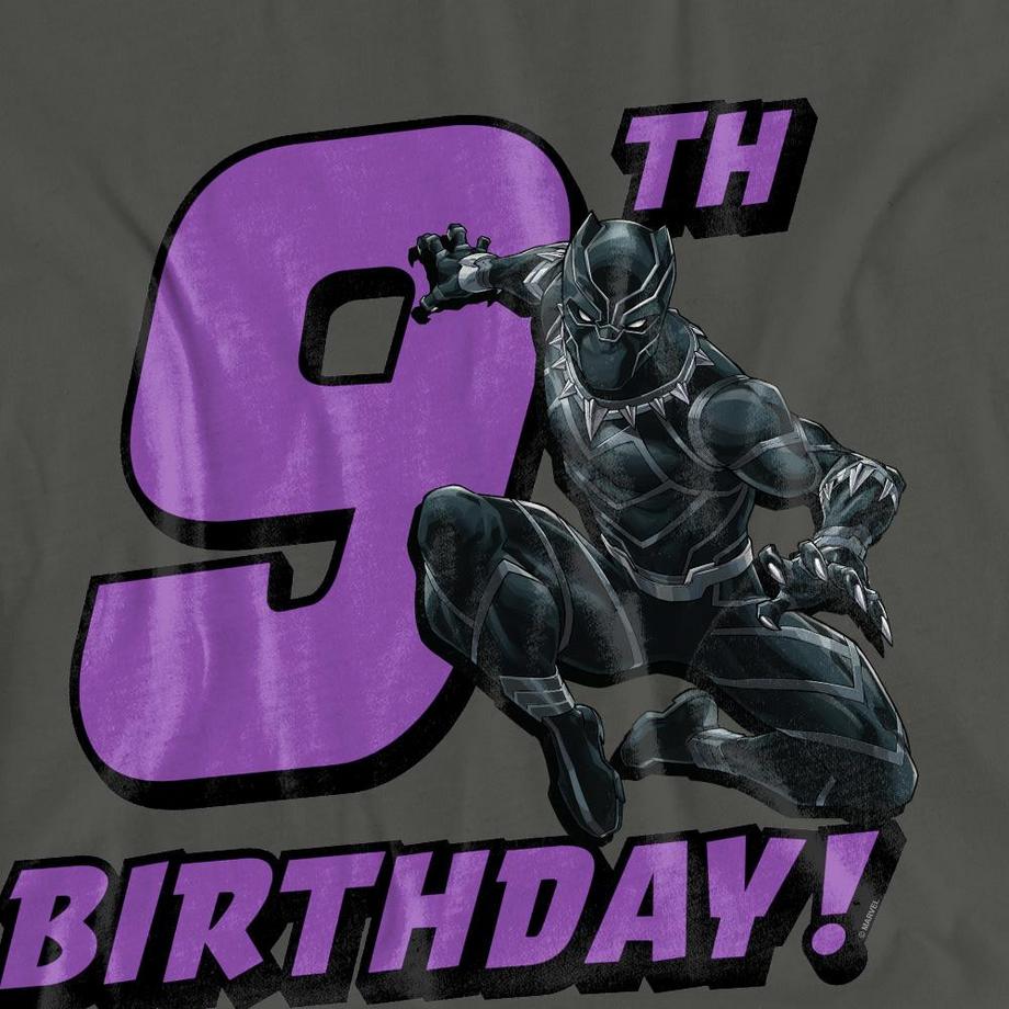 Black Panther T-Shirt 9ème Anniversaire  