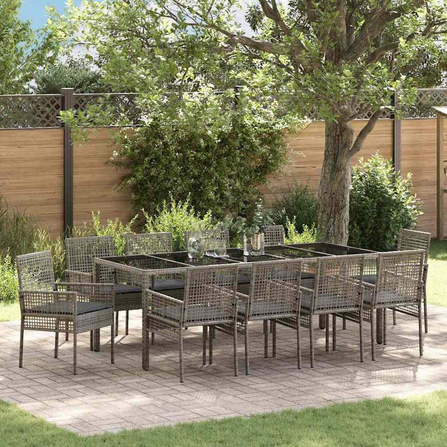 VidaXL Garten essgruppe poly-rattan  