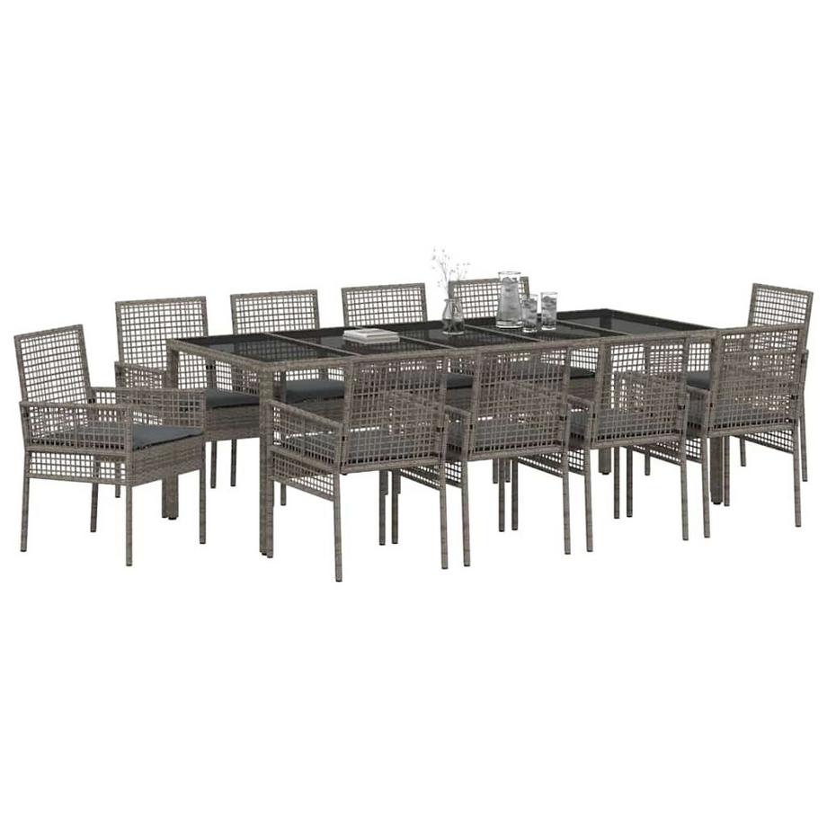 VidaXL Garten essgruppe poly-rattan  