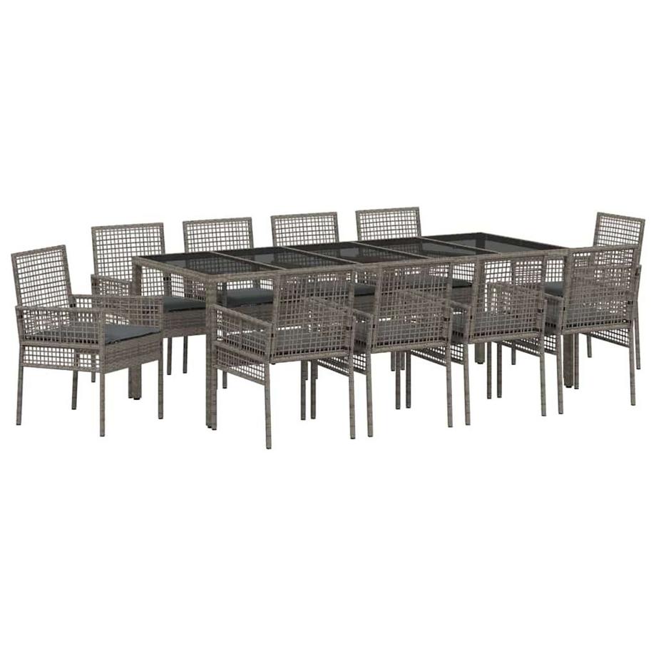 Garten essgruppe poly-rattan