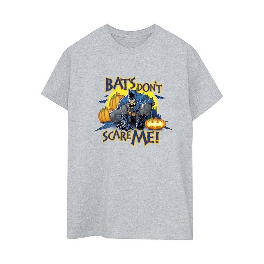 DC COMICS Bats Don't Scare Me T-Shirt Coupe Ample  