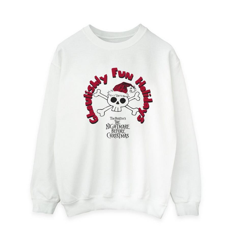 Disney The Nightmare Before Christmas Ghoulishly Fun Holidays Felpa  