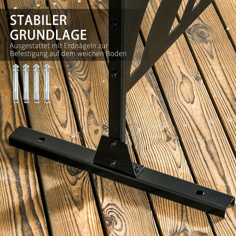 Outsunny  Paravent de jardin 