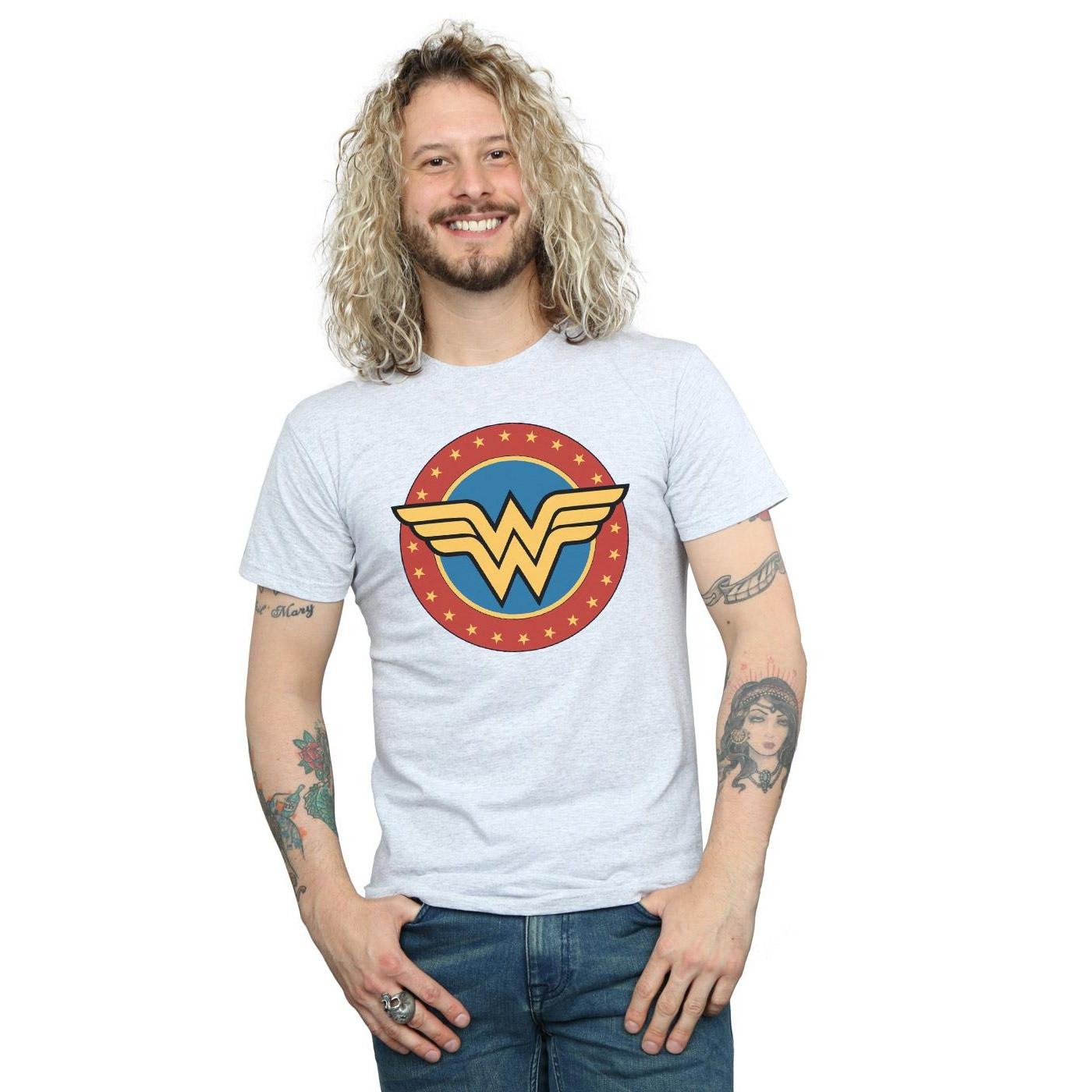 Wonder Woman Wonder Woman Logo Regular Fit T-Shirt  