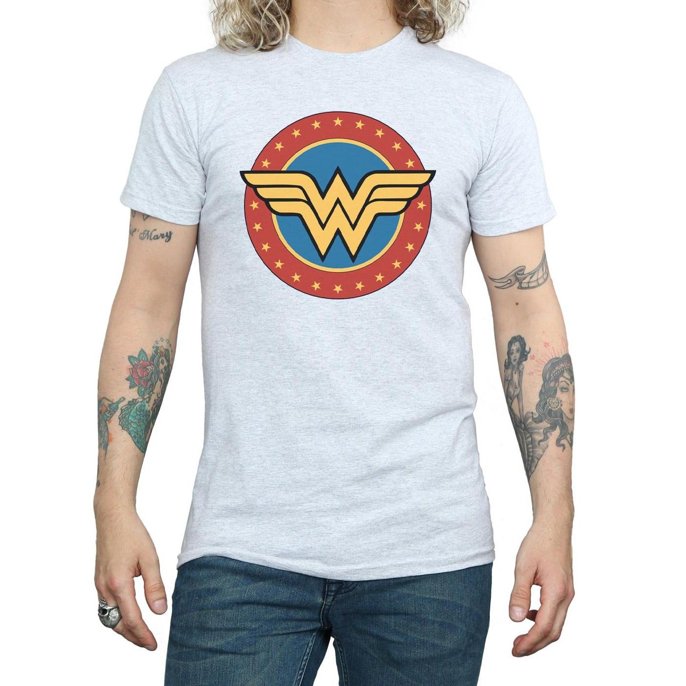 Wonder Woman Wonder Woman Logo Regular Fit T-Shirt  