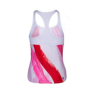 Bidi Badu  Amrei Tech Tank - weiss/rot 