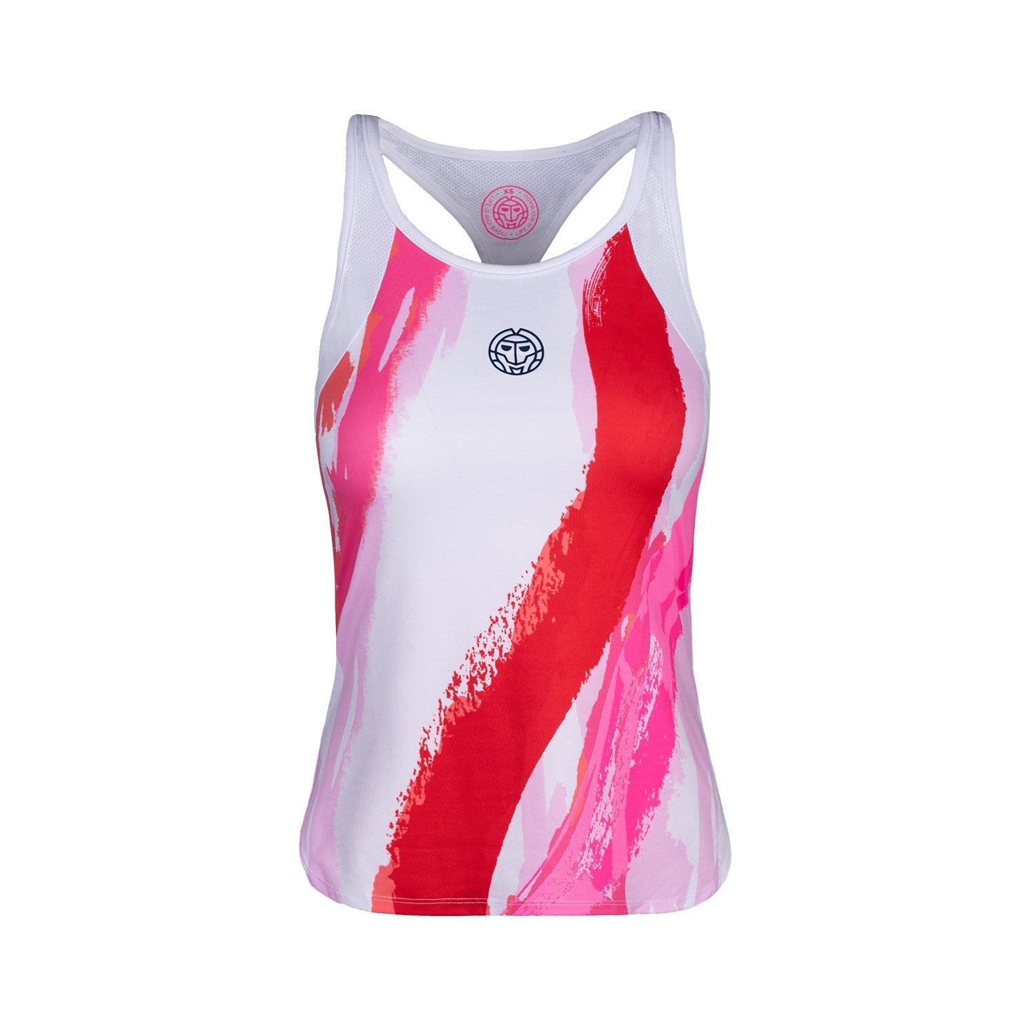 Bidi Badu  Amrei Tech Tank - weiss/rot 