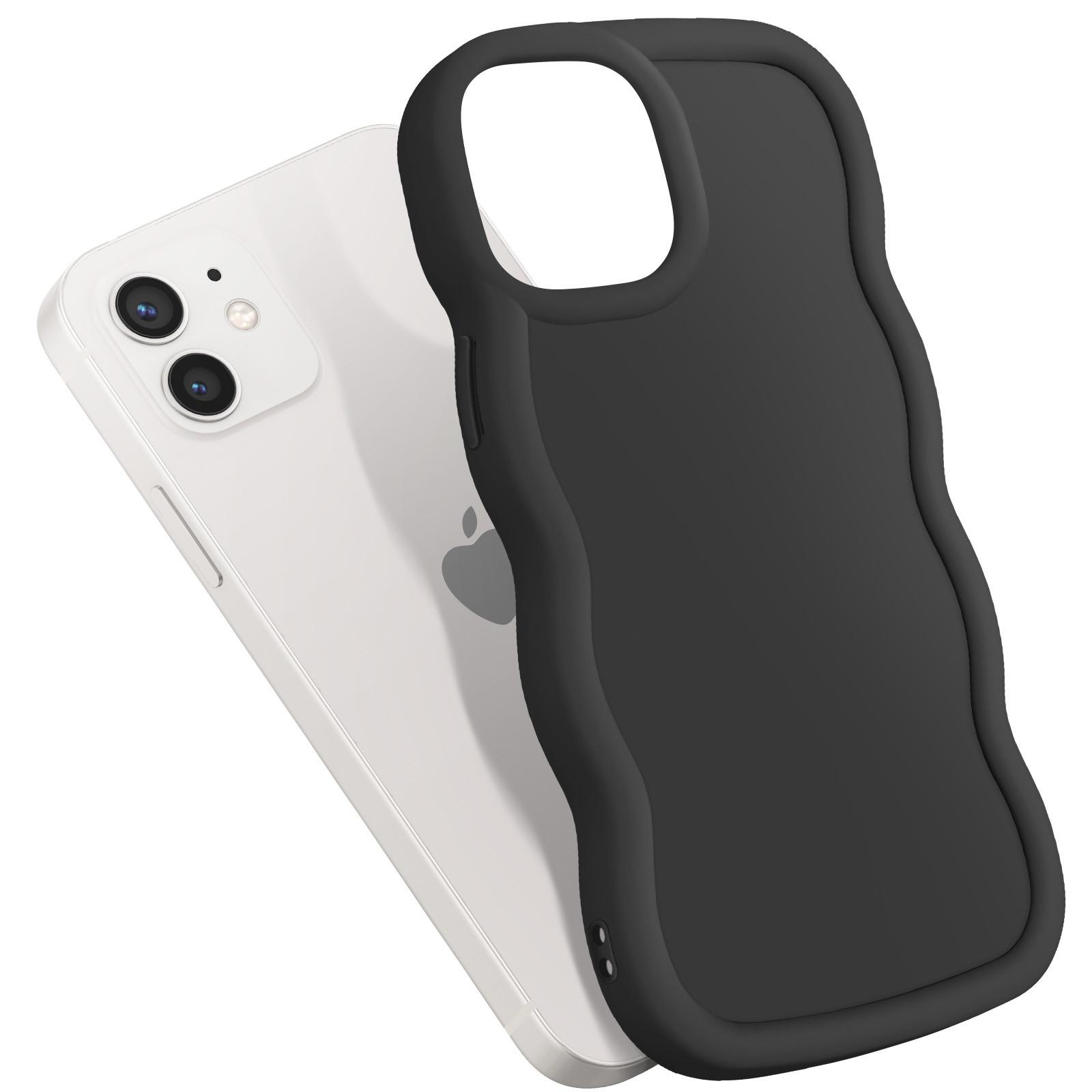 Avizar  Coque Silicone iPhone 12 et 12 Pro 