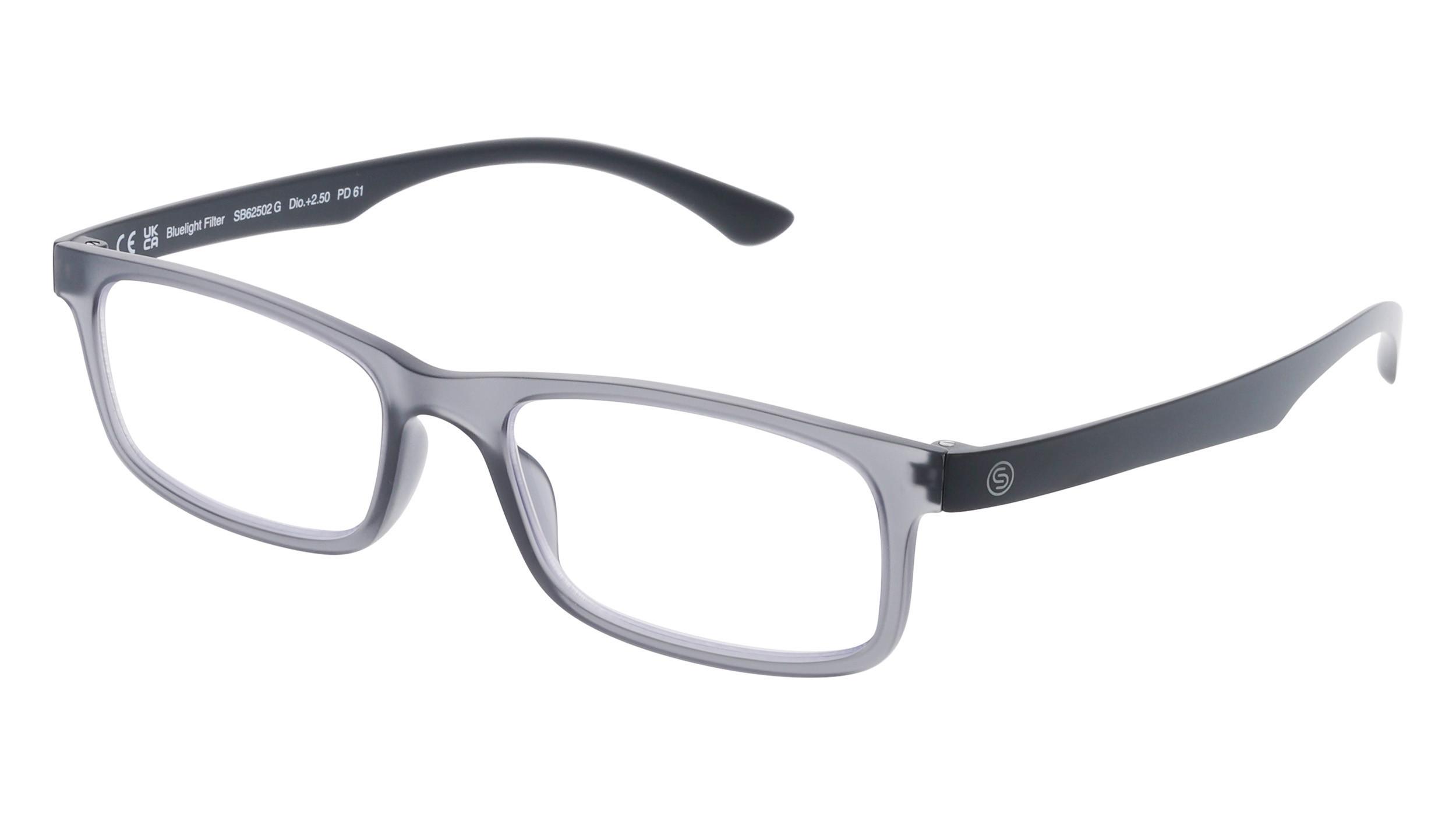 Smarty Lesebrille Blaulichtfilter Gläser mit Etui  
