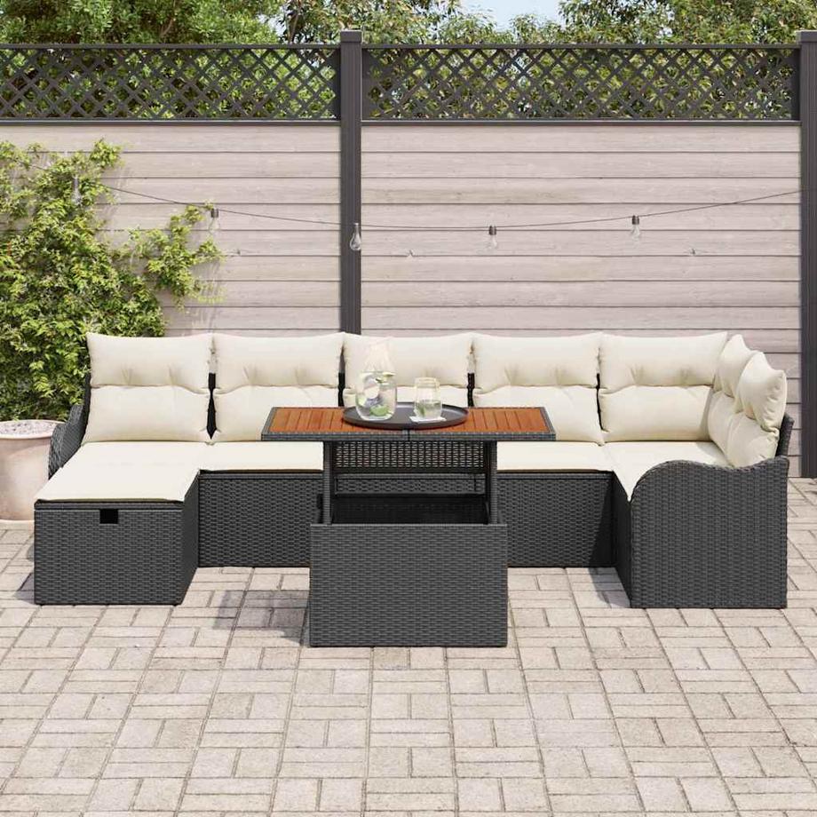 VidaXL Gartenmöbel set poly-rattan  