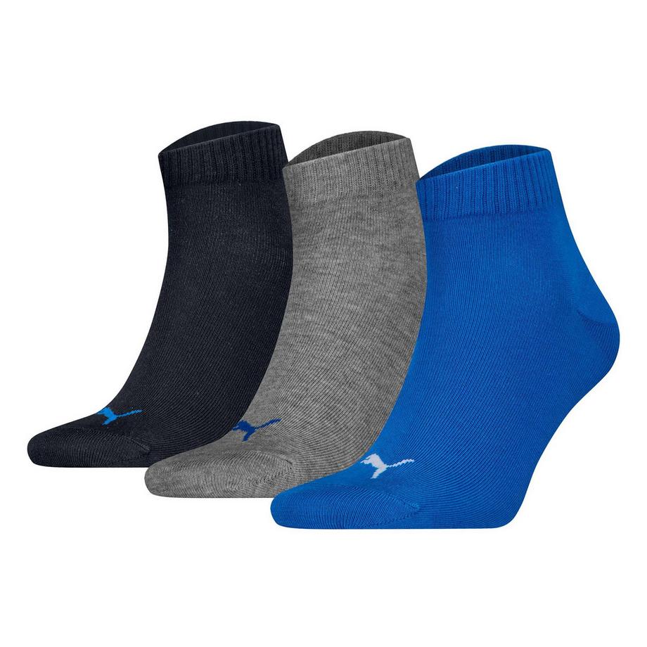Socken  3er Pack Stretch-Quarter Plain 3P